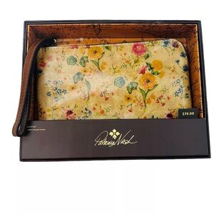 Patricia Nash Floral Wristlet